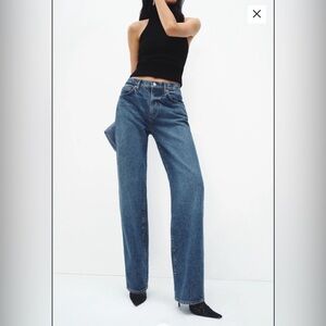 Reformation Val 90s Mid Rise Straight Jeans